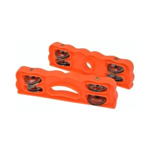 Plastic Kartal with Steel Discs for Hindu Bhajan and Aarti